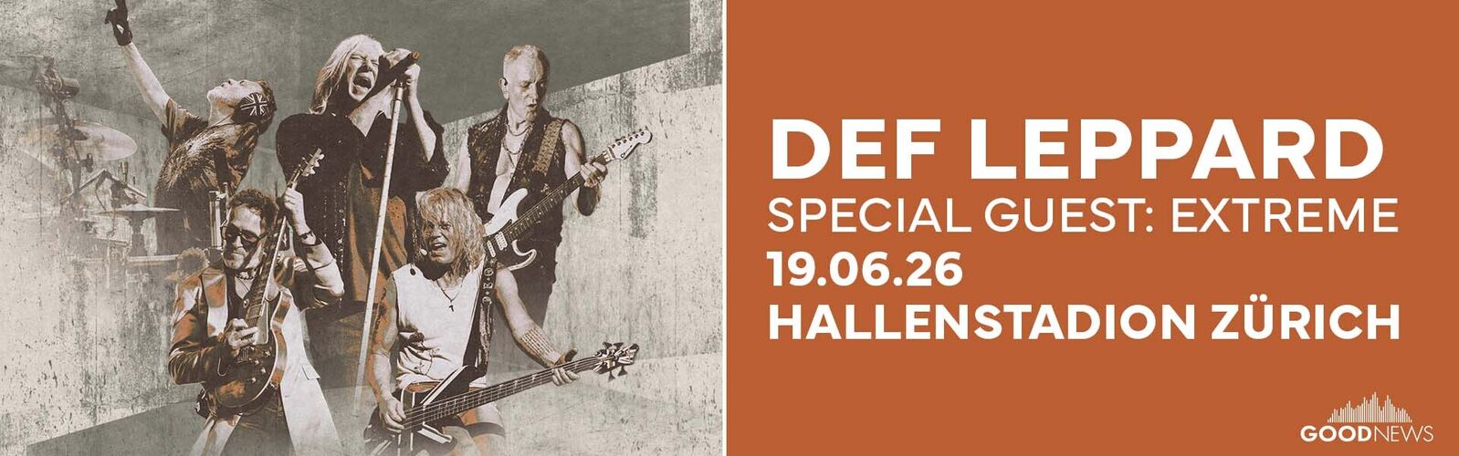 Def Leppard Special Guest: Extreme - 19. Juni 2026